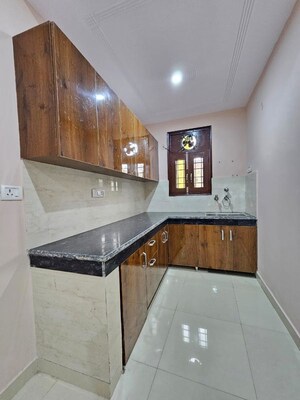 Kitchen in 1 BHK Builder Floor at Palm Residency Chhatarpur, Chattarpur – for Rent