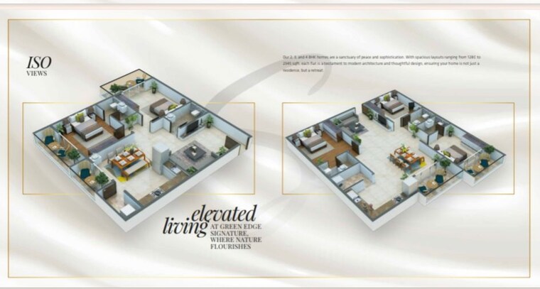 Floor Plan, green-edge-signature 3 Bedroom 1525 Sq.Ft. Apartment In Varthur Bangalore 10482423