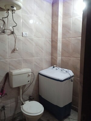 Bathroom in 2 BHK Builder Floor at Malviya Nagar – for Rent