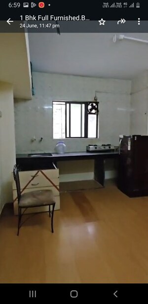 Kitchen in 1 BHK Villa at Kamgar Putala Vasahat – for Rent