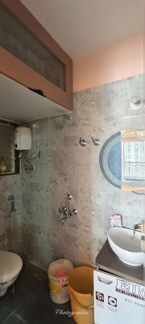 Bathroom in 1 BHK Apartment at Parikh Yash Platina, Virar West – for Sale