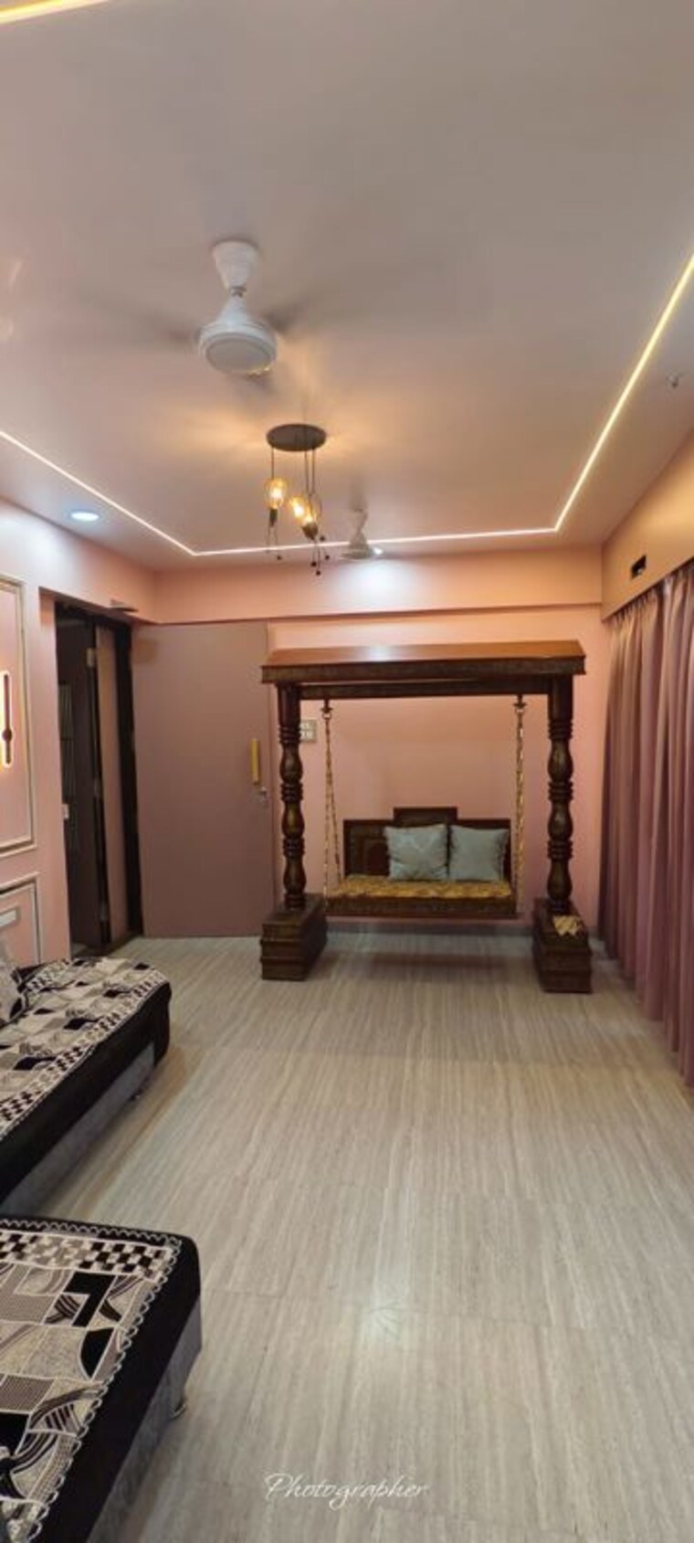 Living Room, parikh-yash-platina 1 Bedroom 650 Sq.Ft. Apartment In Virar West Palghar 10482484