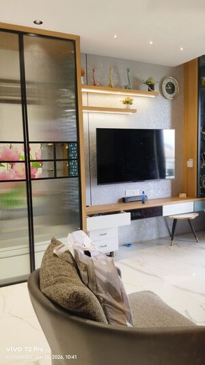 Living Room in 3 BHK Apartment at Kakkad La Vida, Balewadi – for Rent