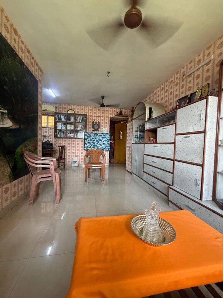Living Room, dosti-clover 3 Bedroom 900 Sq.Ft. Apartment In Wadala East Mumbai 10482508