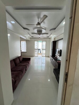 Living Room in 2 BHK Apartment at Ganga Arcadia, Kharadi – for Rent