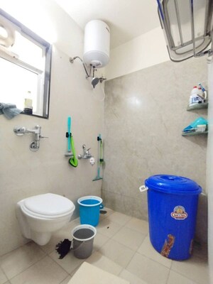 Bathroom in 3 BHK Apartment at Nyati Epitome, Mohammadwadi – for Sale