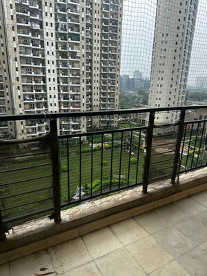 Balcony in 3 BHK Apartment at Nimbus The Golden Palm, Sector 168 – for Rent