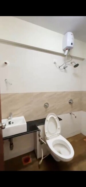 Bathroom in 2 BHK Apartment at Ani Anu Sri Balaji Enclave, Malad West – for Rent