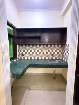 Kitchen in 1 BHK Builder Floor at Maidan Garhi – for Rent