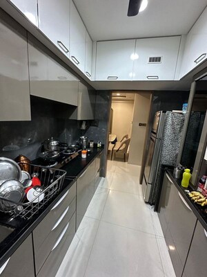Kitchen in 2 BHK Apartment at Dombivli East – for Rent