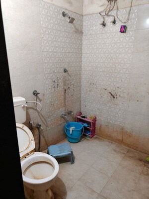 Bathroom in 1 BHK Villa at Ayojan Nagar – for Rent