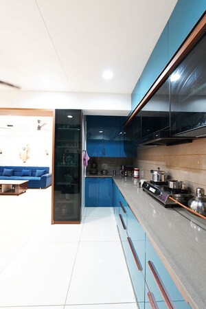 Kitchen in 3 BHK Apartment at Ellisbridge – for Sale