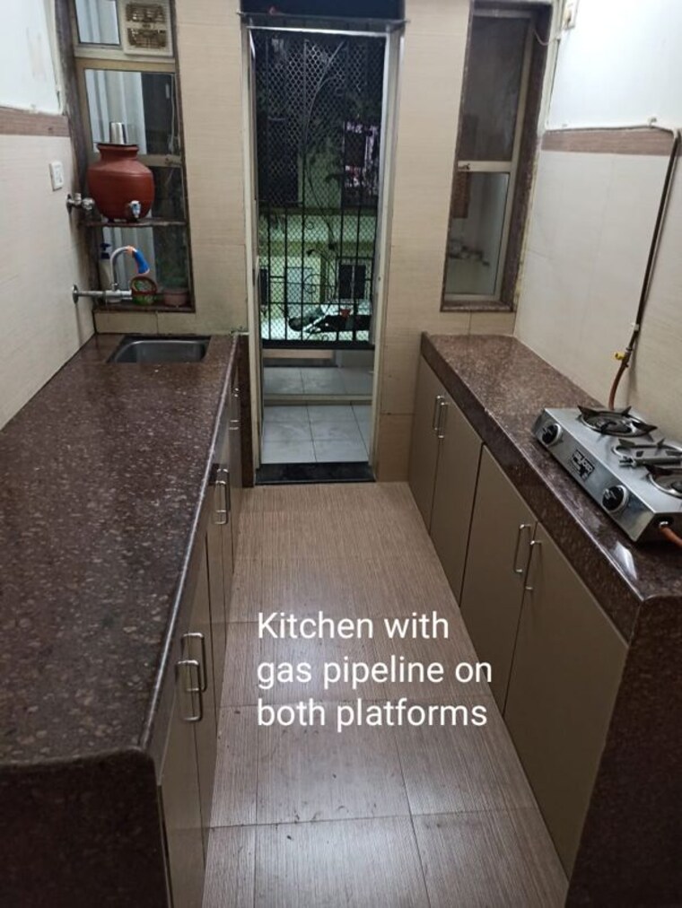 Kitchen, mhada-layout-charkop 2 Bedroom 700 Sq.Ft. Apartment In Charkop   Sector 8 Mumbai 10482652