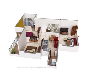 Team Area in 2 BHK Apartment at Wakad – for Sale