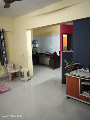 Living Room in 2 BHK Apartment at Wakad – for Sale