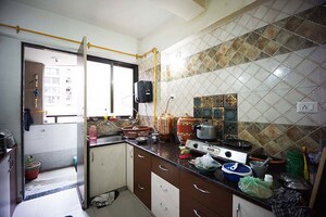 Kitchen in 3 BHK Apartment at Ellisbridge – for Sale