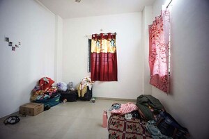 Living Room in 3 BHK Apartment at Ellisbridge – for Sale
