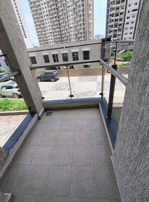Balcony in 2 BHK Apartment at Puravankara Silversands, Mundhwa – for Rent