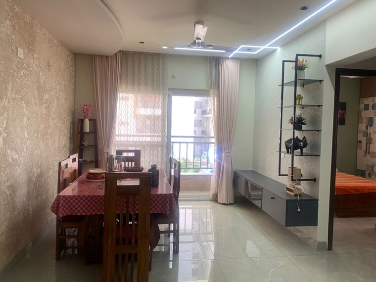 Living Room, hallmark-skyrena 2 Bedroom 1280 Sq.Ft. Apartment In Narsingi Hyderabad 10482776
