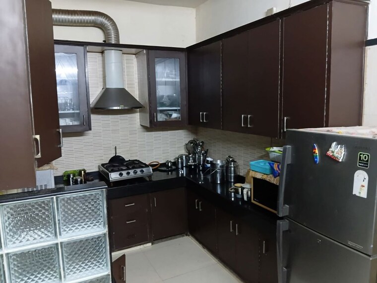 Kitchen, lajpat nagar ii 1 Bedroom 600 Sq.Ft. Builder Floor In Lajpat Nagar ii Delhi 10482835