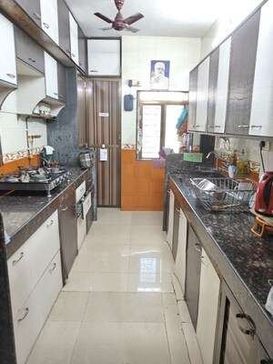 Kitchen in 1 BHK Apartment at Lodha Crown Quality Homes, Majiwada – for Rent