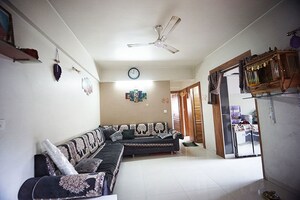 Living Room in 2 BHK Apartment at Ranip – for Sale
