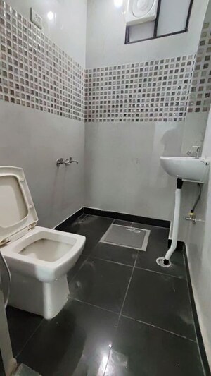 Bathroom in 2 BHK Builder Floor at Chattarpur – for Rent