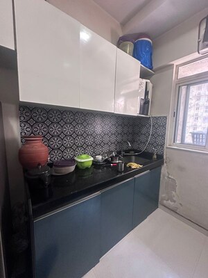 Kitchen in 1 BHK Apartment at Lodha Amara, Kolshet Road – for Rent