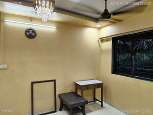 Living Room in 1 BHK Apartment at Kasturi Park CHS Sonar Pada, Sonar Pada – for Rent