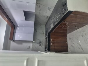 Kitchen in 2 BHK Builder Floor at Khirki Extension – for Rent