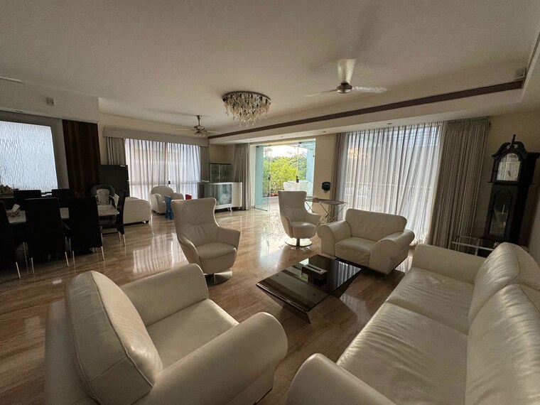 Living Room, marvel-diva-2 4 Bedroom 4800 Sq.Ft. Apartment In Magarpatta City Pune 10482922