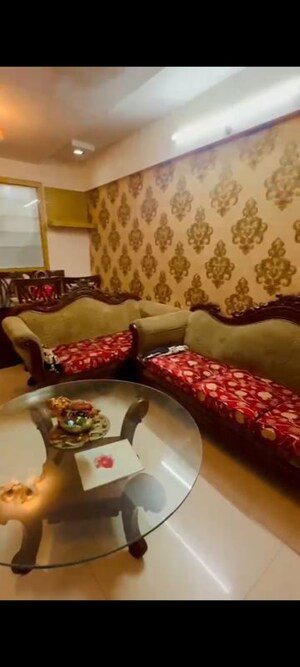Living Room in 2 BHK Apartment at GK Rose Icon, Pimple Saudagar – for Rent