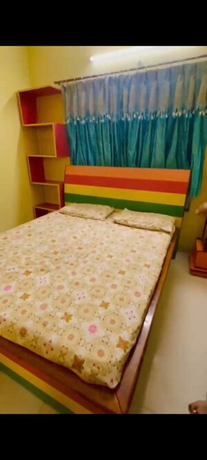 Bedroom in 2 BHK Apartment at GK Rose Icon, Pimple Saudagar – for Rent