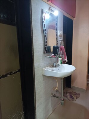 Bathroom in 1 BHK Apartment at Himalaya Chhaya CHS, Dombivli West – for Rent