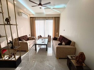 Living Room in 3 BHK Apartment at Saket – for Rent