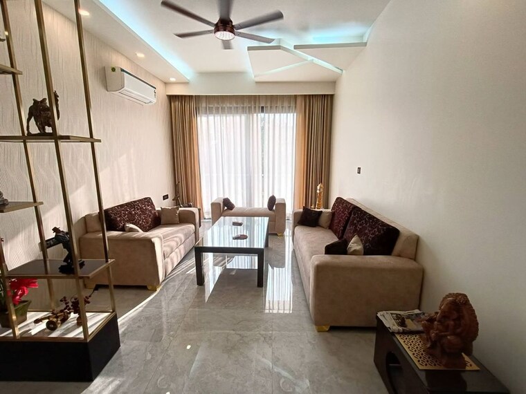 Living Room, saket 3 Bedroom 1500 Sq.Ft. Apartment In Saket Delhi 10482935