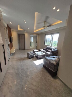 Living Room in 3 BHK Apartment at Saket – for Rent