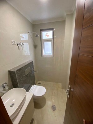 Bathroom in 3 BHK Apartment at Saket – for Rent
