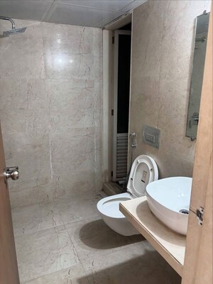 Bathroom in 1.5 BHK Apartment at Dosti West County Phase 2 Dosti Cedar, Balkum Pada – for Rent