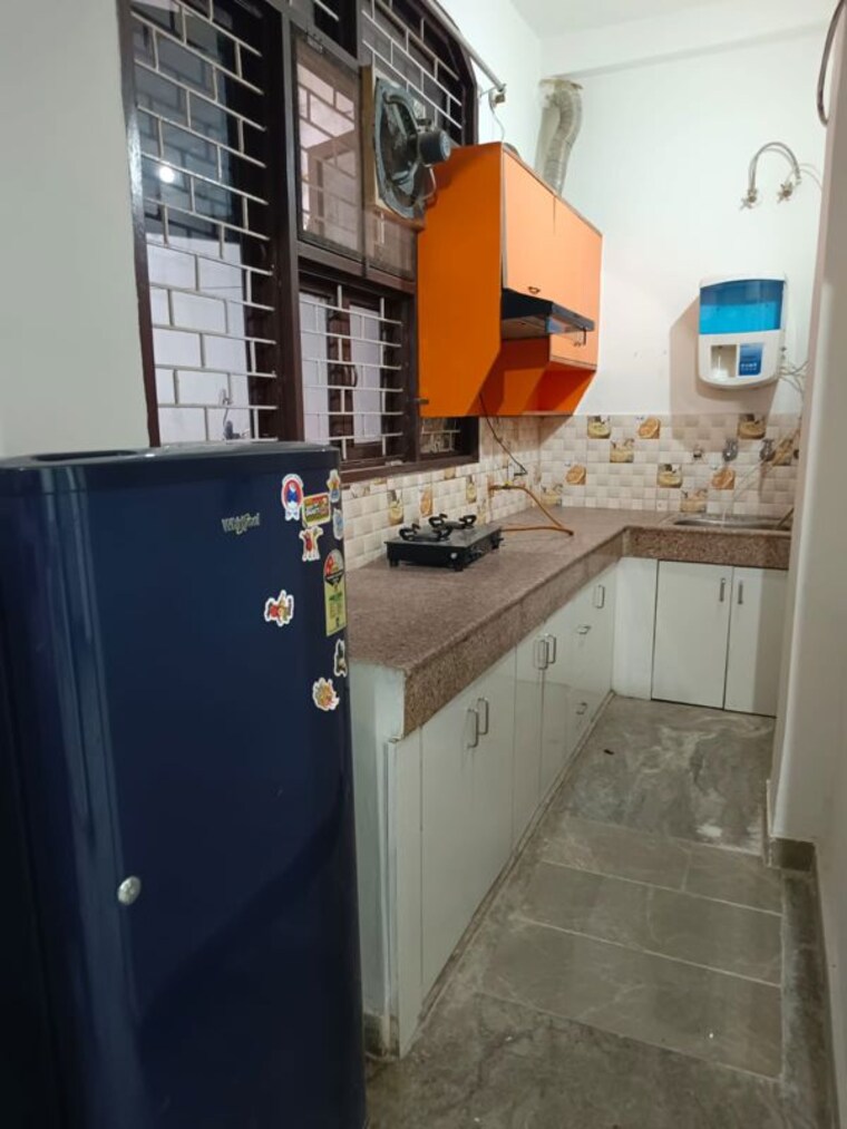 Kitchen, maidan garhi 1 Bedroom 450 Sq.Ft. Builder Floor In Maidan Garhi Delhi 10483011