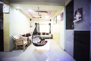 Living Room in 2 BHK Apartment at Ellisbridge – for Sale