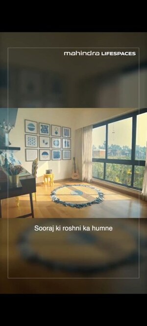 Bedroom in 2 BHK Apartment at Mahindra Splendour, Bhandup West – for Sale
