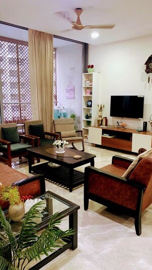Living Room in 2 BHK Apartment at Piramal Vaikunth, Balkum Pada – for Sale