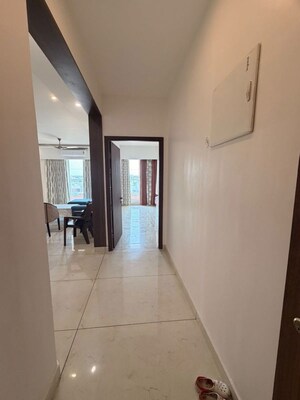 Building Lobby in 3.5 BHK Apartment at Rishita Mulberry Heights, Sushant Golf City – for Rent