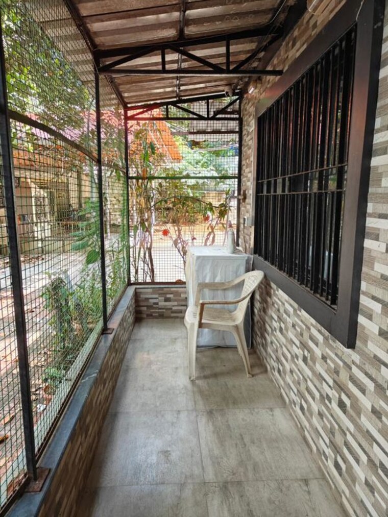 Balcony, blue-gardenia Studio 350 Sq.Ft. Apartment In Peddar Road Mumbai 10483098