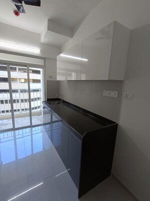 Kitchen in 1 BHK Apartment at Anant Metropolis Insignia Towers, Kasarvadavali – for Rent