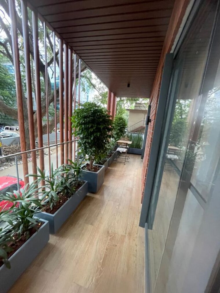 Balcony, axis-the-palm 2 Bedroom 1100 Sq.Ft. Apartment In Indiranagar Bangalore 10483170