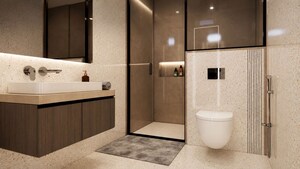 Bathroom in 6 BHK Villa at Diwancheruvu – for Sale