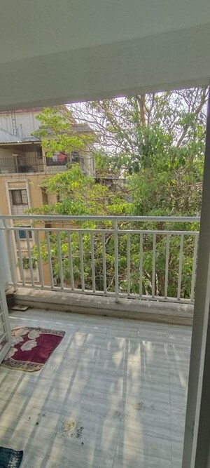 Balcony in 1 BHK Apartment at Tirupati Regalia, Vishrantwadi – for Rent