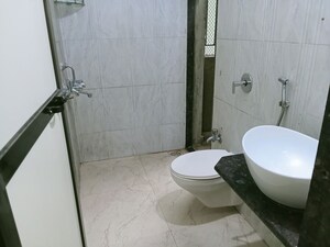Bathroom in 2 BHK Apartment at Vihang Hills, Ghodbunder Road – for Rent